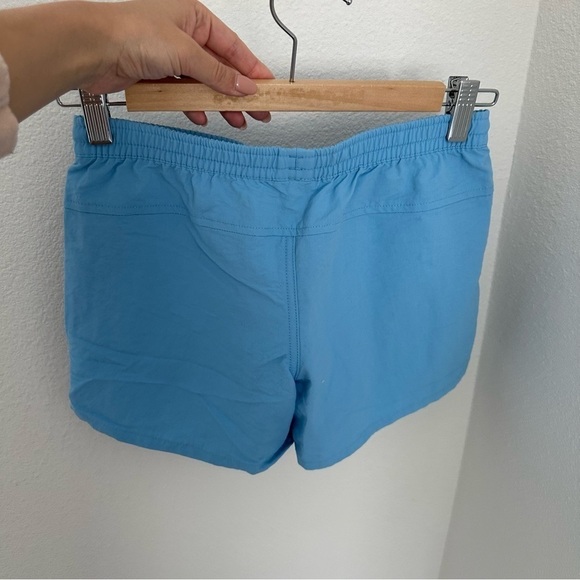 Patagonia Baggies Shorts Blue Elastic Waist Regular Fit Size Large Girls - Picture 3 of 6